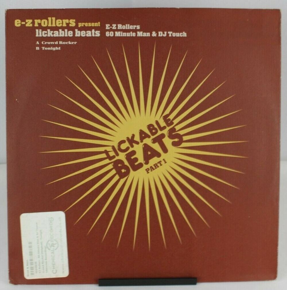 E-Z ROLLERS TOMMY KNOCKER LICKABLE BEATS PART 1 12" DRUM AND BASS DNB